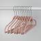 Honey Can Do Pink Slim Profile Rubber Kids Hangers, 10ct.